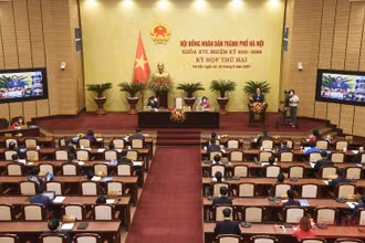 Toàn cảnh kỳ họp. (Ảnh: DUY LINH)