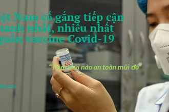 Việt Nam cố gắng tiếp cận nhanh nhất, nhiều nhất nguồn vaccine Covid-19