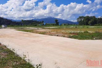 Sân tập lái xe dù chưa thực hiện đầy đủ quy định của pháp luật nhưng đã đưa vào vận hành một thời gian. 