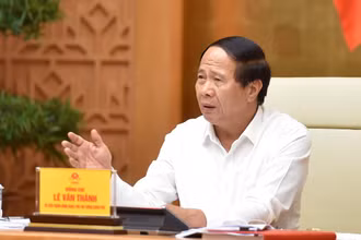 Phó Thủ tướng Lê Văn Thành. (Ảnh: ĐỨC TUÂN)