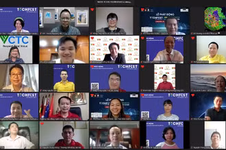 Lễ phát động trực tuyến Ngày hội Khởi nghiệp đổi mới sáng tạo quốc gia - TECHFEST Việt Nam 2021 lần thứ bảy.
