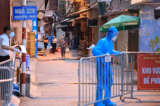 Quận Thanh Xuân vẫn là tâm dịch (Ảnh minh họa)