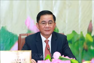 Chủ nhiệm Ủy ban Kiểm tra Trung ương Trần Cẩm Tú. (Ảnh: TTXVN) 