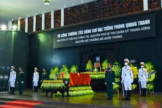 Cử hành trọng thể Lễ tang Đại tướng Phùng Quang Thanh