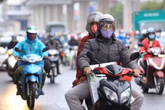 Khu vực Hà Nội từ đêm nay chuyển rét với nhiệt độ thấp nhất phổ biến 15-18 độ C. (Ảnh minh họa)
