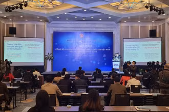 Họp báo công bố chương trình “Gian hàng quốc gia Việt Nam trên sàn thương mại điện tử JD.com”.