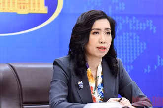 Người phát ngôn Bộ Ngoại giao Lê Thị Thu Hằng.