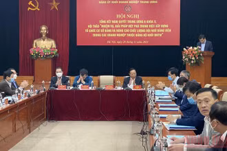Toàn cảnh hội nghị.