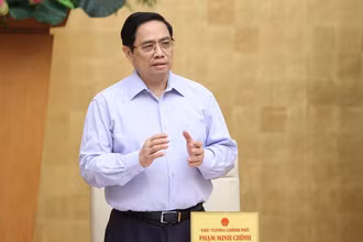 Thủ tướng Chính phủ Phạm Minh Chính làm Chủ tịch Ủy ban Quốc gia về chuyển đổi số. (Ảnh: VGP)