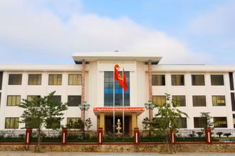 Trụ sở Huyện ủy, UBND huyện Cô Tô, tỉnh Quảng Ninh.
