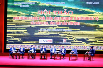 Hội thảo “Định hướng liên kết phát triển vùng trung du và miền núi Bắc Bộ đến năm 2030, tầm nhìn đến 2045” diễn ra tại thành phố Lào Cai, sáng 16/11.