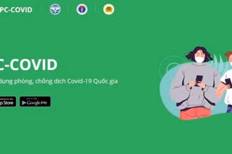PC-Covid là ứng dụng duy nhất phục vụ phòng, chống dịch Covid-19.