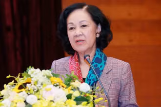 Bà Trương Thị Mai, Ủy viên Bộ Chính trị, Bí thư Trung ương Đảng, Trưởng Ban Tổ chức Trung ương, Ủy viên Ban Chỉ đạo Trung ương về phòng, chống tham nhũng, tiêu cực được phân công giữ chức Phó Trưởng Ban Chỉ đạo Trung ương về phòng, chống tham nhũng, tiêu cực. (Ảnh: TTXVN)