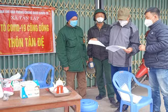 Hoạt động của Tổ Covid cộng đồng ở Thái Bình đang phát huy hiệu quả trong phòng, chống dịch.