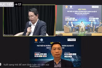 Hội thảo Phát triển thị trường cho doanh nghiệp thương mại điện tử trong bối cảnh chuyển đổi số .