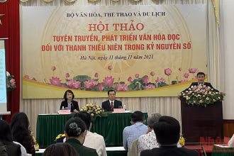 Hội thảo "Tuyên truyền, phát triển văn hóa đọc với thanh thiếu niên trong kỷ nguyên số".