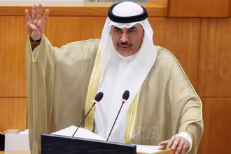  Thủ tướng Kuwait Sheikh Sabah Al-Khalid Al-Sabah. (Ảnh: AFP/TTXVN)