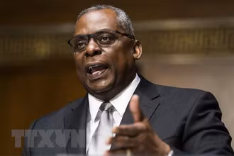 Bộ trưởng Quốc phòng Mỹ Lloyd Austin. (Ảnh: AFP/TTXVN)
