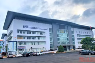 Bệnh viện đa khoa vùng Tây Nguyên, bệnh viện lớn nhất vùng Tây Nguyên.