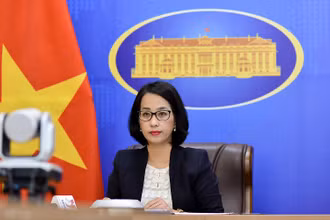 Phó Phát ngôn Bộ Ngoại giao Phạm Thu Hằng. (Ảnh: Bộ Ngoại giao)
