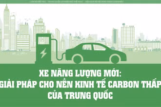 Xe năng lượng mới: Giải pháp cho nền kinh tế carbon thấp của Trung Quốc