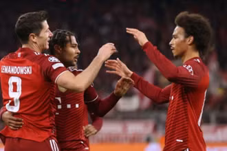 Bayern Munich giành vé vào vòng 1/8 Champions League. (Ảnh: Getty Images)