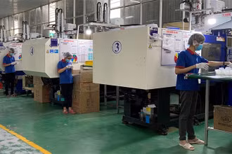 Sản xuất tại một doanh nghiệp trong khu công nghiệp Biên Hòa 2, tỉnh Đồng Nai (Ảnh minh họa: Thiên Vương).