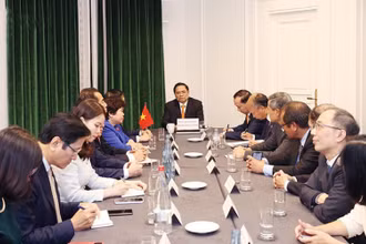 Thủ tướng Chính phủ Phạm Minh Chính đã làm việc với 11 Đại sứ Việt Nam tại các nước châu Âu.