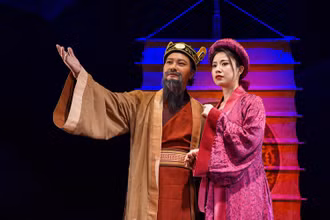 Một số hình ảnh trong vở diễn “Thiên mệnh”.