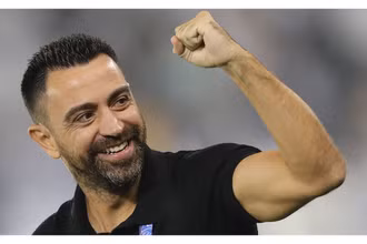 Ở tuổi 41, Xavi chính thức trở thành HLV Barca. (Ảnh: AS) 