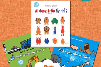 Một số sách Ehon của Nhật Bản đã xuất bản tại Việt Nam. Ảnh: Nhã Nam