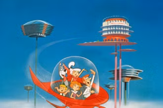 Hình ảnh trong bộ phim hoạt hình khoa học viễn tưởng "The Jetsons" của Mỹ những năm 1960. Ảnh: Getty Images