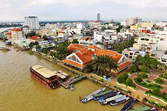 Bến Ninh Kiều, một trong những điểm du lịch thu hút đông du khách tại Cần Thơ.