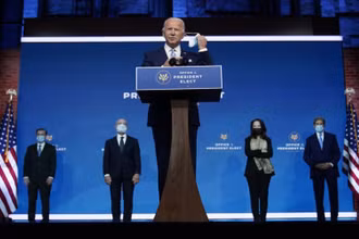 Ông Biden cũng đã công bố danh sách nội các an ninh và đối ngoại. (Ảnh: AP)