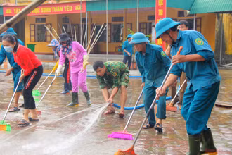 Sự vào cuộc nhanh chóng và kịp thời của lực lượng công an, quân đội và dân quân địa phương. 