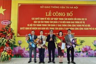 Hà Nội ra mắt Trung tâm Quản lý giao thông công cộng
