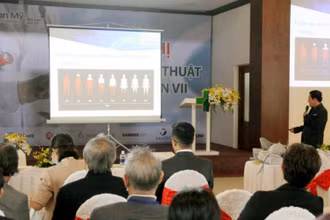 Chuyên gia trình bày đề tài tại Hội nghị.