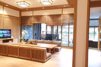 Phòng washitsu tại Yoko Onsen Quang Hanh 