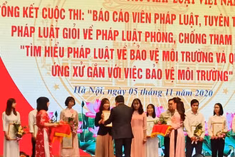 Trao giải cho các cá nhân xuất sắc của cuộc thi.