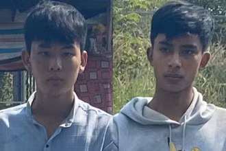 Hai đối tượng Kiên Đại Vĩ và Thạch Hồng Hải.
