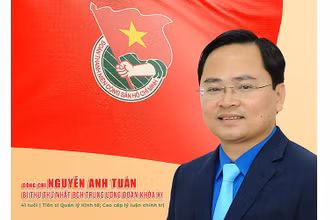 Đồng chí Nguyễn Anh Tuấn, Bí thư Thứ nhất T.Ư Đoàn TNCS Hồ Chí Minh, Chủ tịch T.Ư Hội LHTN Việt Nam.