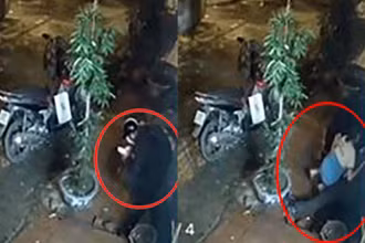 Hiện trường vụ việc.