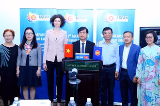 Đại biểu dự Diễn đàn trực tiếp ở Việt Nam.