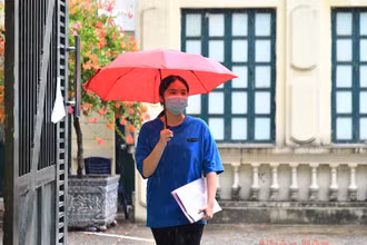 Thí sinh Kỳ thi tốt nghiệp THPT 2021. Ảnh minh hoạ: THUỶ NGUYÊN