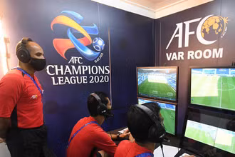 Một mô hình phòng VAR tại giải đấu AFC Champions League 2020. (Ảnh: AFC)