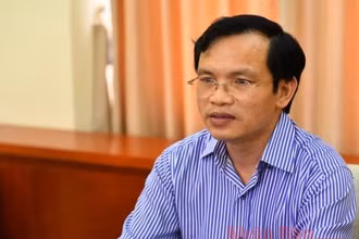 Cục trưởng Cục Quản lý chất lượng, Bộ Giáo dục và Đào tạo Mai Văn Trinh. Ảnh: THUỶ NGUYÊN