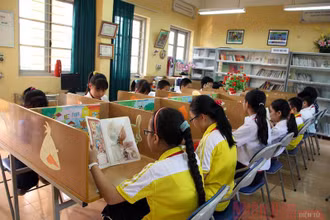 Học sinh trung học cơ sở. Ảnh: DUY LINH