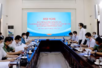 Đoàn công tác làm việc với Ủy ban nhân dân tỉnh Bắc Ninh.