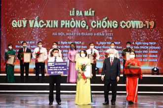 Tập đoàn Masan ủng hộ 60 tỷ đồng vào Quỹ vaccine phòng Covid-19.