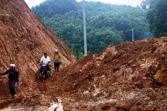 Nguy cơ lũ quét, sạt lở đất tại các tỉnh miền núi. (Ảnh minh họa).